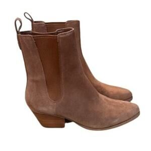 Michael Kors “Kinlee” Suede Ankle Boot in Brown – NWOT Size 8.5 M
